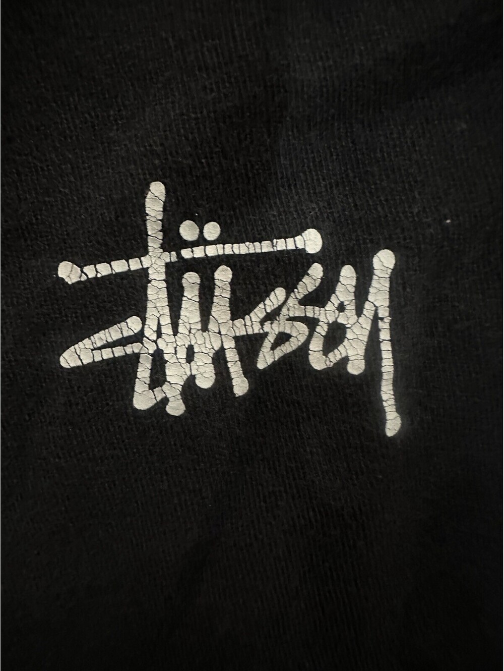 Stussy Long Sleeve T Shirt XL Graphic Streetwear Skate Surf Mens Y2K Distressed